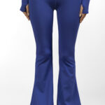 7/8 Flare Leggings - Royal Blue